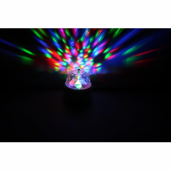 LIGHT DISCO KOULE 1,5W RGB IP20 3XAA