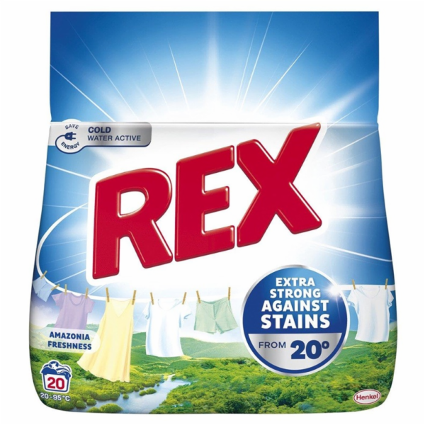 Prací prášek REXAMAZONIA 20SK 1,1KG