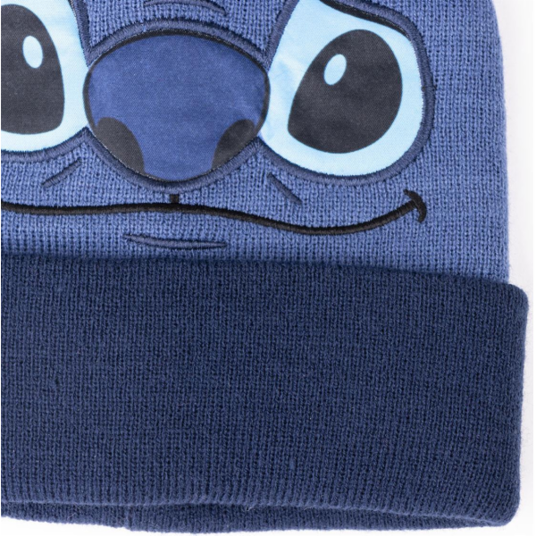 Zimní dětská čepice Stitch