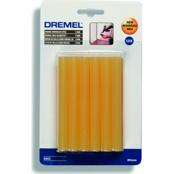 Dremel lepicí tyčinky na dřevo 11mm GG13, lepidlo