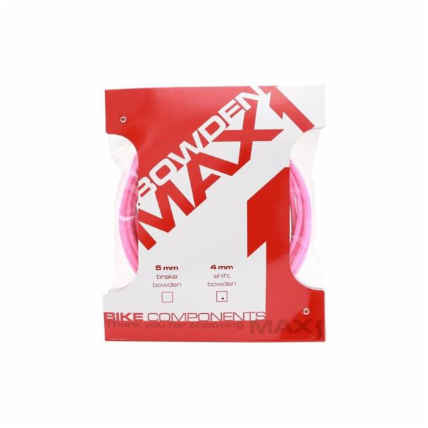 řadící bowden MAX1 4mm - růžový, 3m
