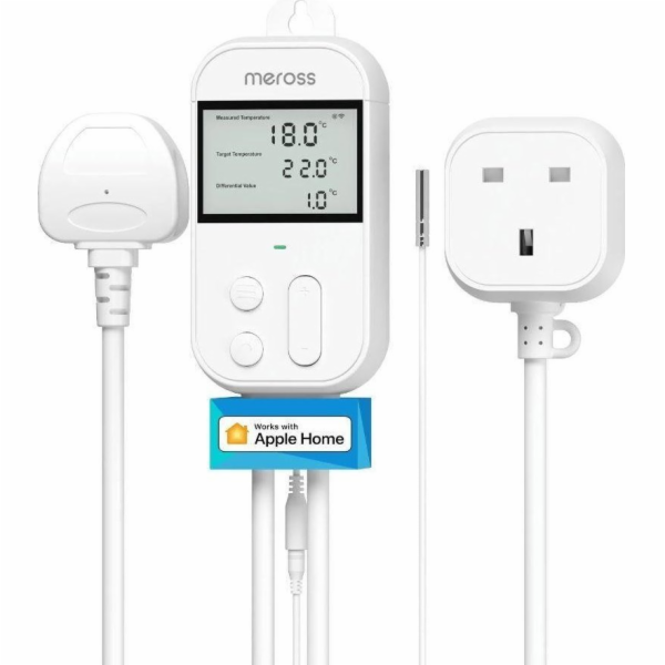 Meross MTS960HK Zásuvkový termostatický regulátor teploty 