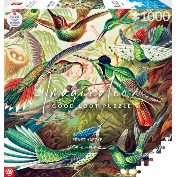 Imagination Puzzle Ernst Haeckel Kolibříci 1000 prvků