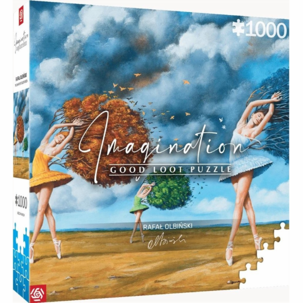 RafaL Olbinski Green Colors Puzzle Good Loot Imagination ...