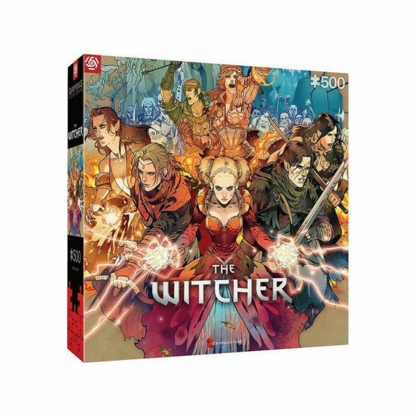 Herní puzzle Good Loot: Zaklínač Scoia tael (500 dílků)
