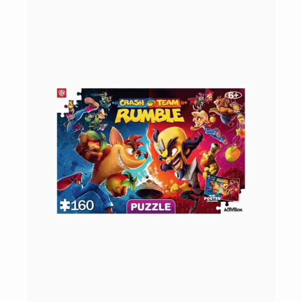GLO GAMING PUZZLE: KIDS: CRASH TEAM RUMBLE