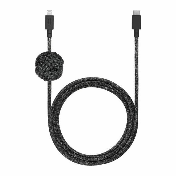 Native Union Night Cable USB-C to Lightning 3m Cosmos Black