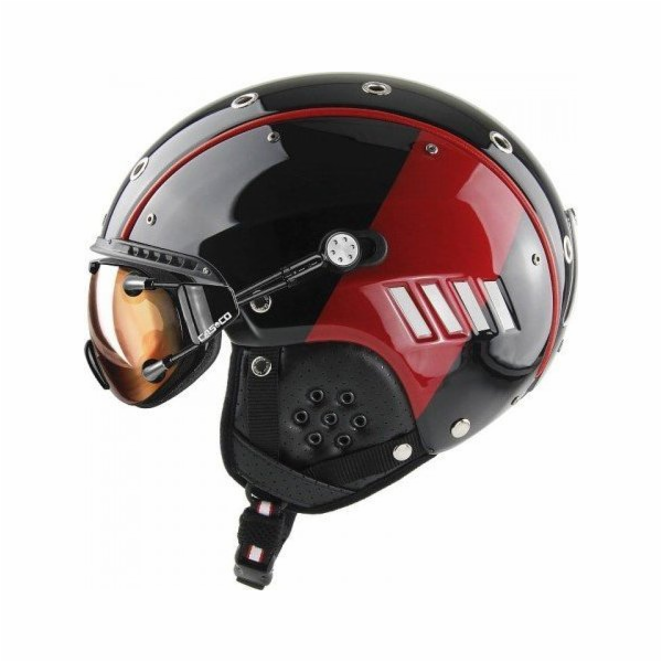 Lyžařská přilba CASCO SP-4.1 Black-red M 56-58