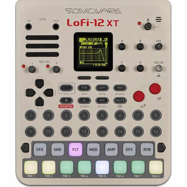Sonicware LIVEN Lofi-12 XT (Limited Retro Color) - Lo-fi ...