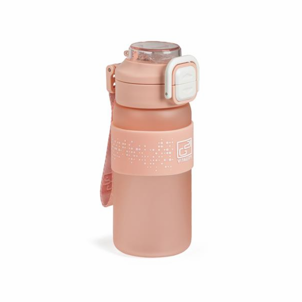 Láhev G21 na pití 600 ml 2v1, růžová zmrzlá