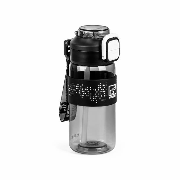 Láhev G21 na pití 600 ml 2v1, šedá