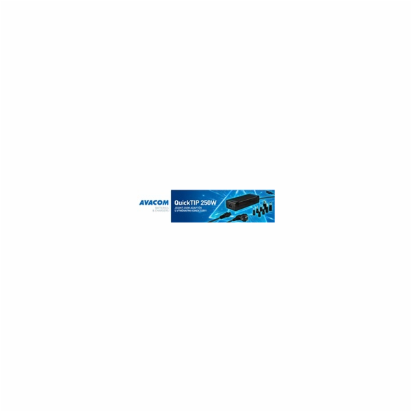 AVACOM QuickTIP 250W - univerzální adaptér pro notebooky ...