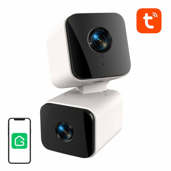 Chytrá duální WiFi kamera Gosund PC12 (4MP 1920x2160, Tuya)