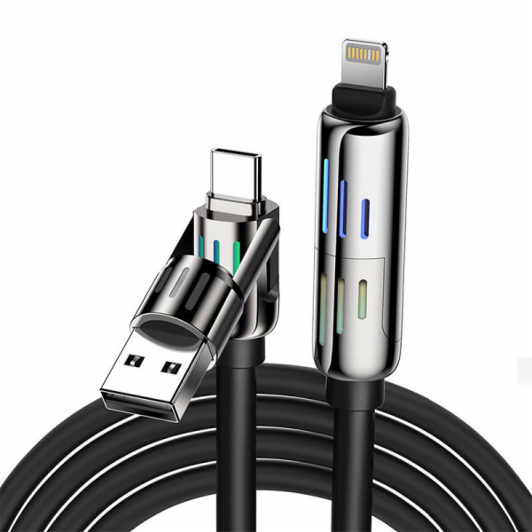 4-in-1 USB-C/USB-A to USB-C/Lightning cable Blitzwolf BW-...