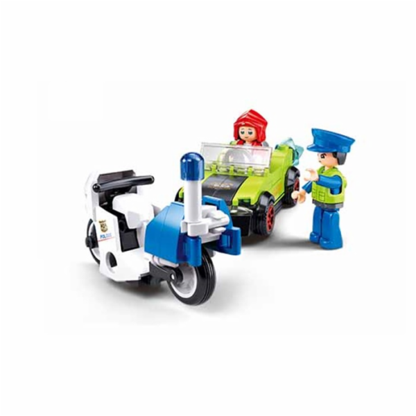 Sluban Metropolis M38-B1217D Převlečený bandita v autě a ...