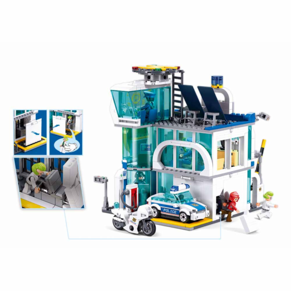Sluban Metropolis M38-B1220 Policejní stanice: Zatčení ba...
