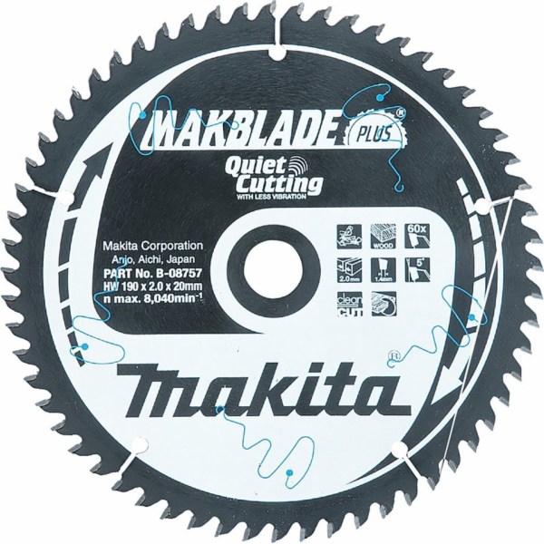 Makita  KRUHOVÁ PILA 350x30x100z MAKBLADE PLUS WOOD >>>B-...