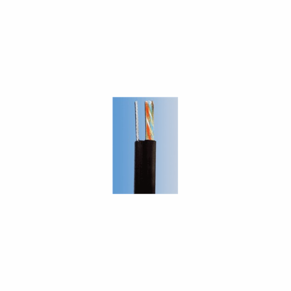 PLANET kabel UTP, drát, 4pár, Cat 5e, PE+PVC venkovní dvo...