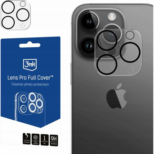 3mk ochrana kamery Lens Pro Full Cover pro Apple iPhone 1...