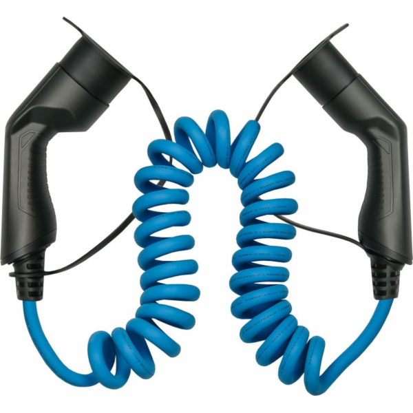 Alcasa Kabelmeister EVC02-050B napájecí kabel Black, Blue 5m