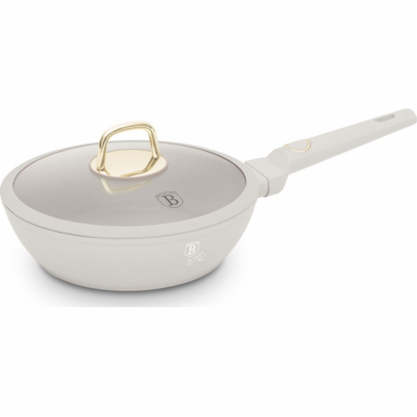 Pánev hluboká s titanovým povrchem a poklicí 24 cm Sahara...