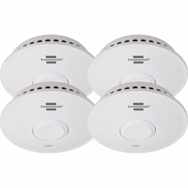 Brennenstuhl Funk Rauchmelder Set, 4x RM L 3101