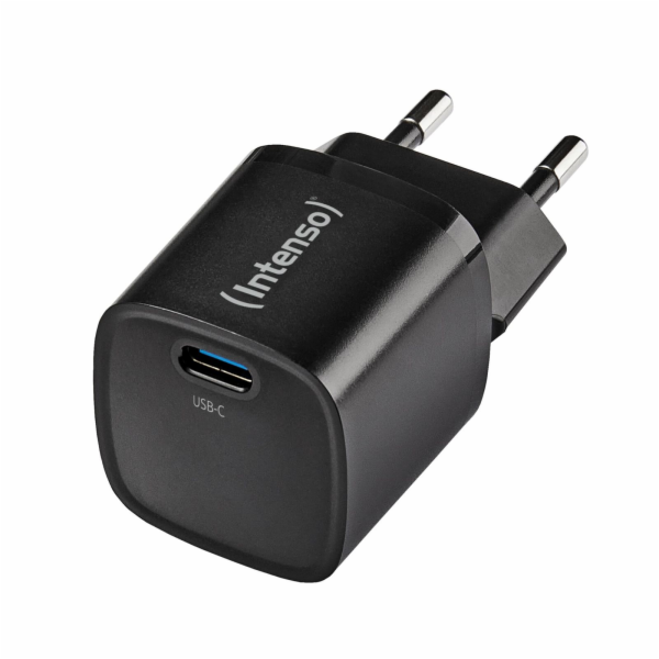 Intenso Power Adapter W30C2 GaN black 1x USB-C 30W