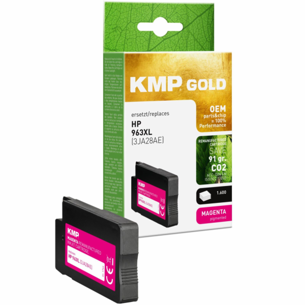 KMP ink cartridge magenta compatible w/ HP 3JA28AE 963 XL
