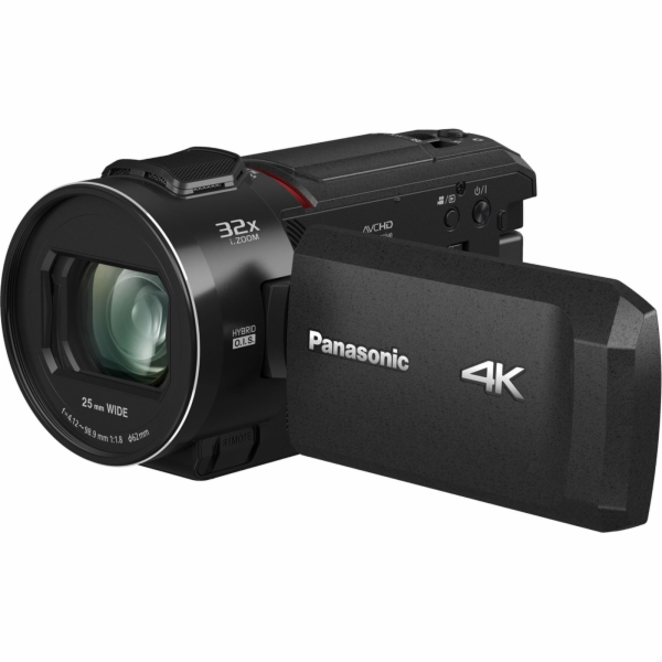 Panasonic HC-VX3 (4K kamera, 24x zoom F1.8, 25mm wide, 3....