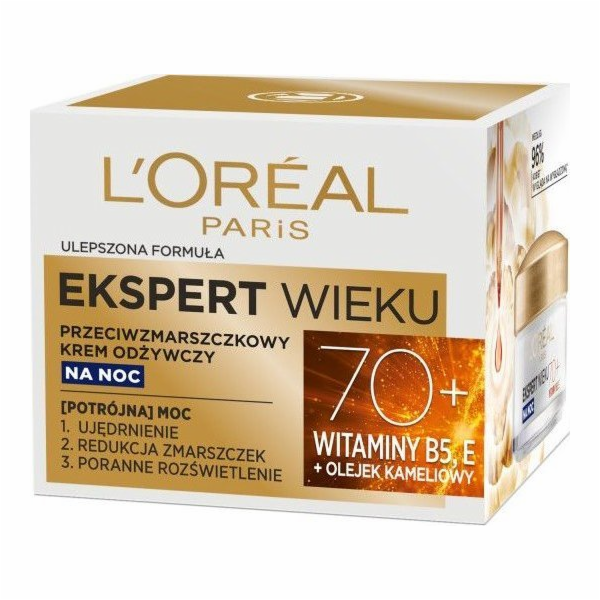 L Oreal Paris Age Expert 70+ noční krém 50 ml