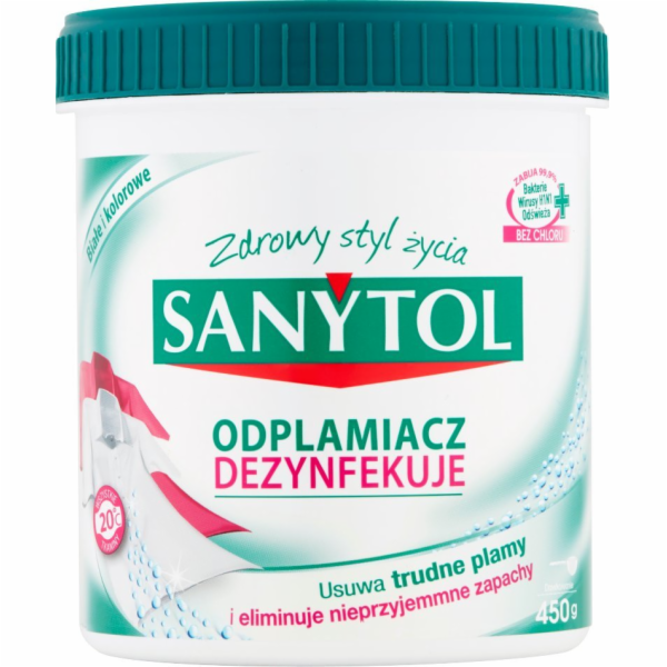 Sanytol dezinfekční odstraňovač skvrn 450g