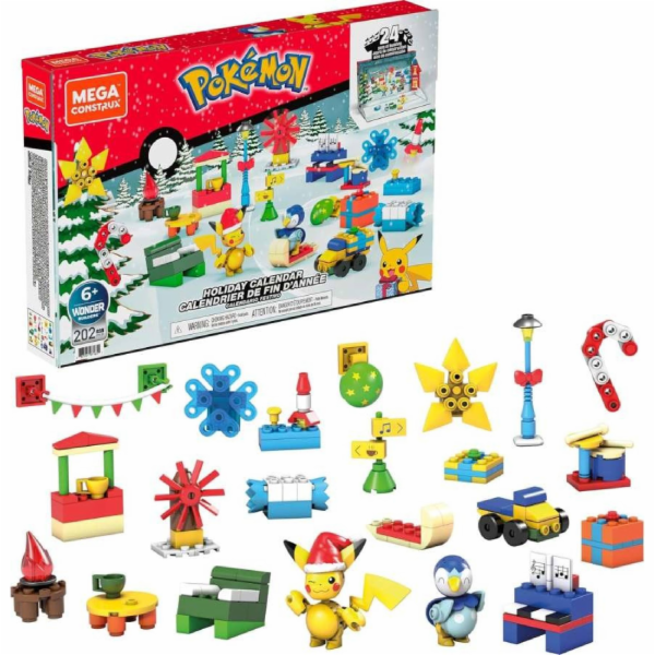 Mattel Mega Construx™ Pokémon Adventní kalendář