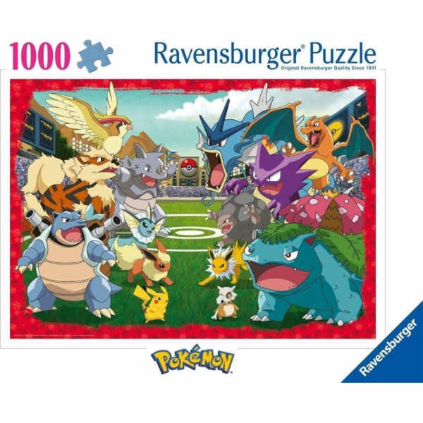 Ravensburger puzzle zúčtování Pokémonů