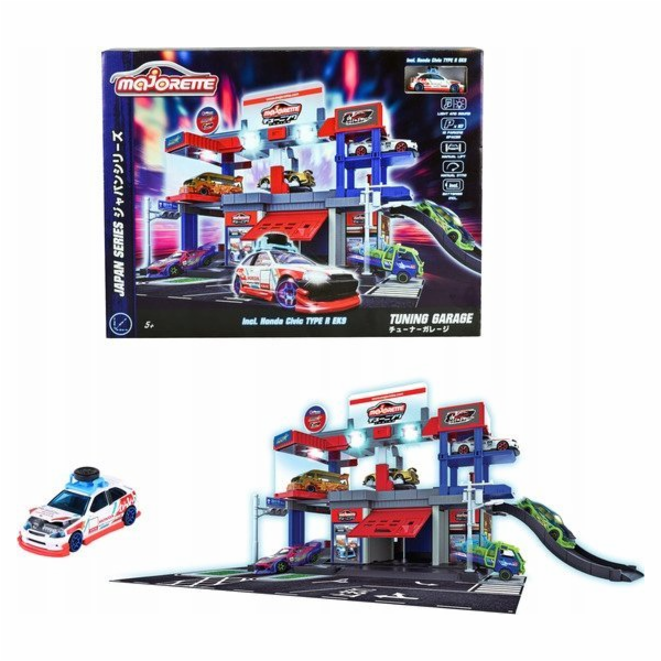 Mažoretky Japan Series Tuning Garáž, Play Building