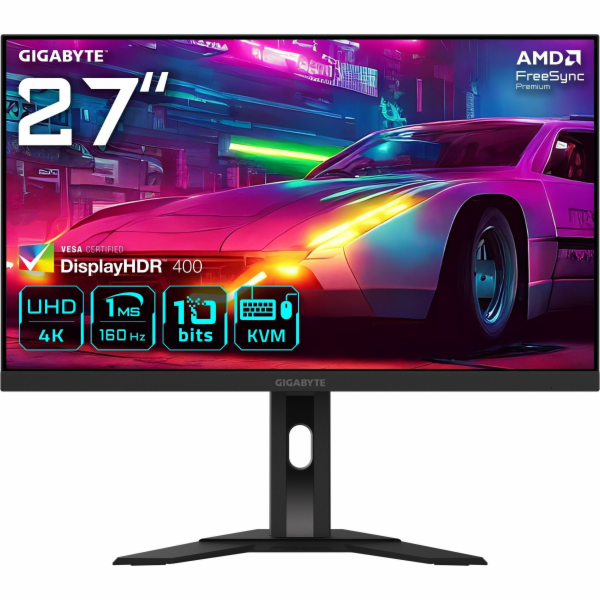 GIGABYTE M27UA, herní monitor