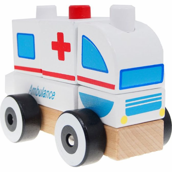 IBOX Dřevěný kočár