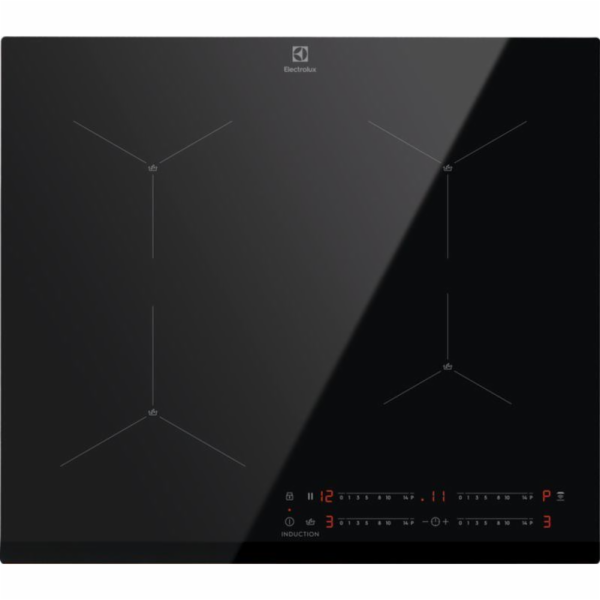 Electrolux EIS62443 Černá Vestavná 60 cm zóna indukční va...