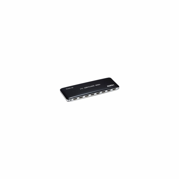 PremiumCord 4K@60hz HDMI switch 7:1 plastový s dálkovým o...