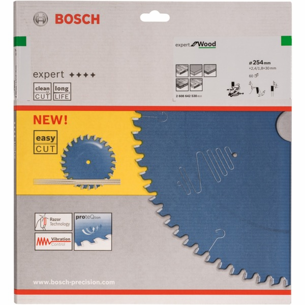 Pilový kotouč Bosch Expert for Wood 254x30mm (2608642530)