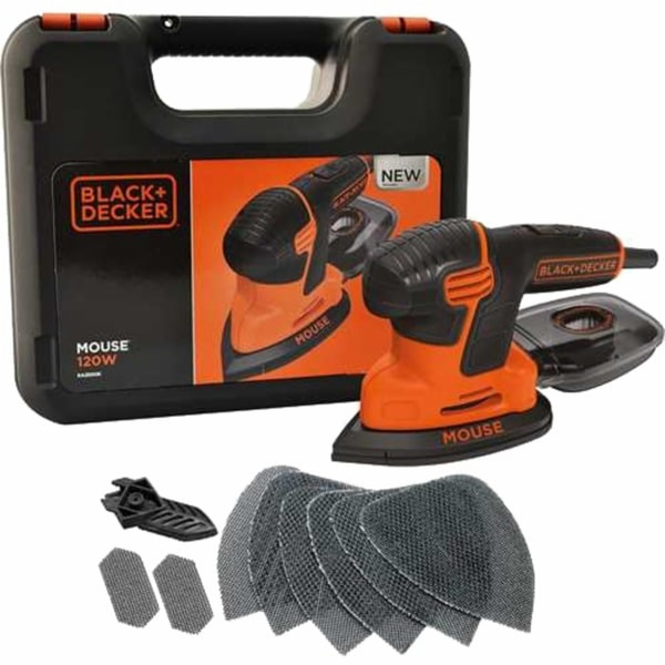 BLACK+DECKER Bruska na myš KA2500K, delta bruska