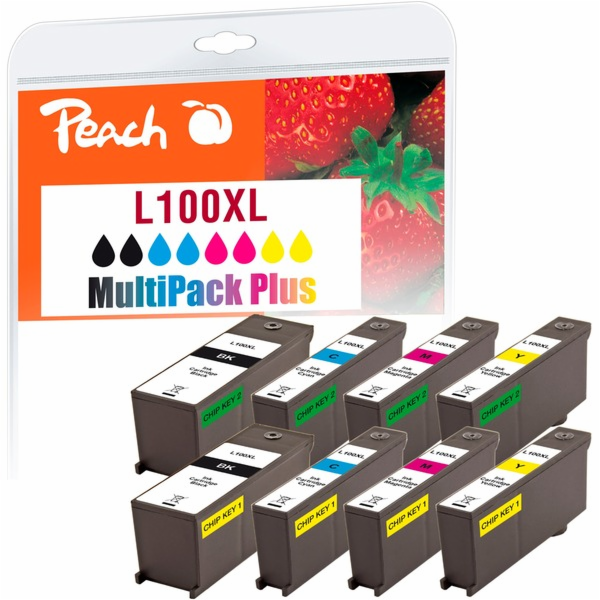 Peach Výhodné balení inkoustů PI400-34 (kompatibilní s Le...