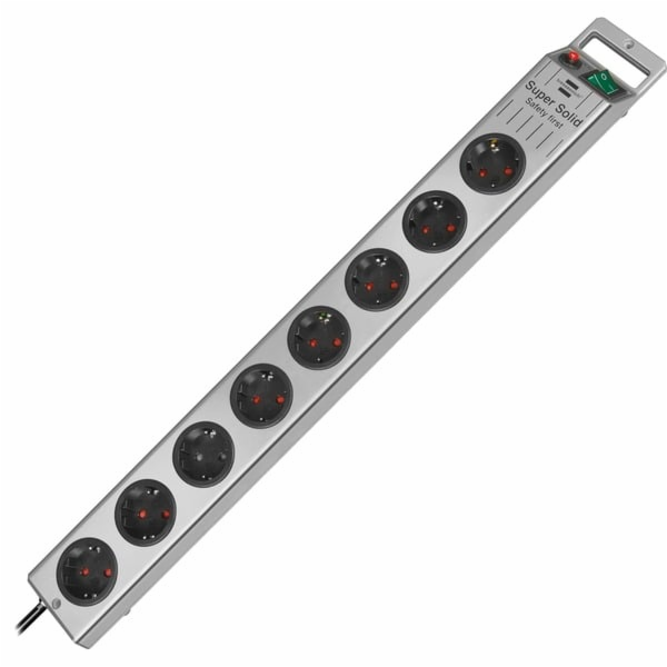Brennenstuhl Super Solid 8cestný prodlužovací kabel
