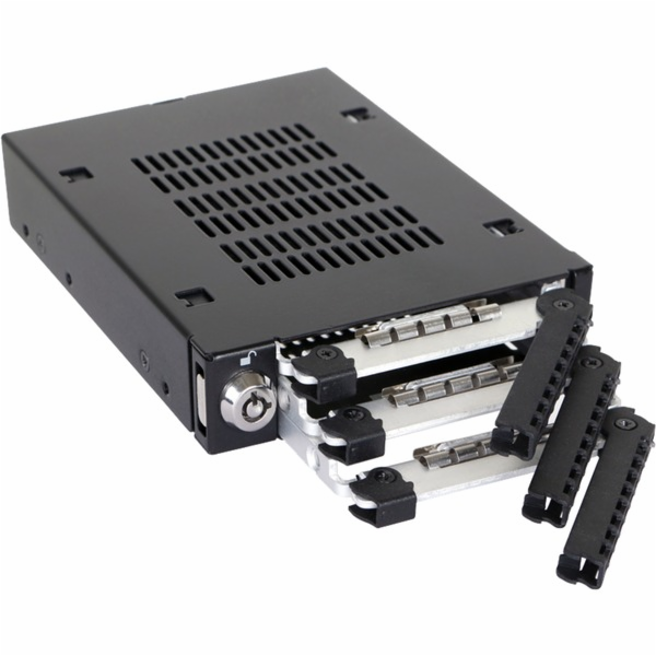 Icy Dock ToughArmor MB993SK-B, odnímatelný rám