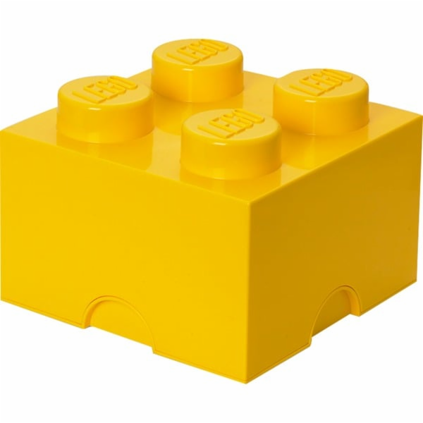LEGO Storage Brick 4 žlutá, úložný box