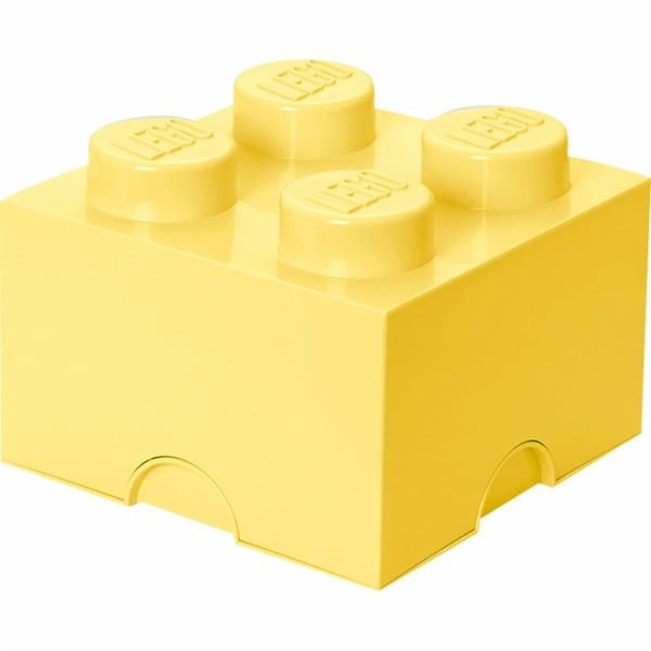 LEGO Storage Brick 4 pastelově žlutá, úložný box