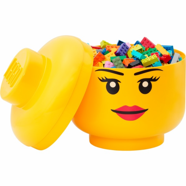 LEGO Iconic Storage Head ""Girl"", úložný box"
