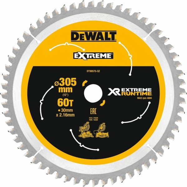 Dewalt Pilový kotouč XR EXTREME RUNTIME DT99575, O 305 mm...