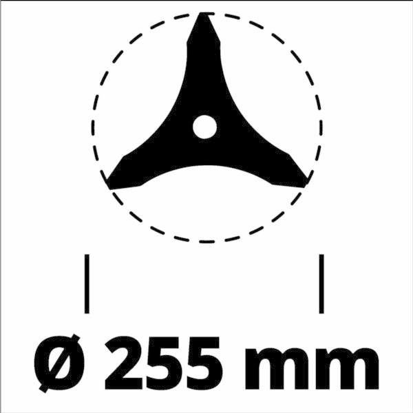 Einhell nůž na houštinu 3405082, pro akumulátorovou kosu ...