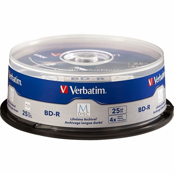 M-DISC BD-R 4x 25 GB, Blu-ray-Rohlinge