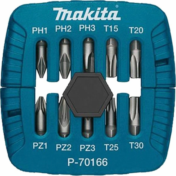 Makita krabička na bity 10 kusů PH PZ, sada bitů